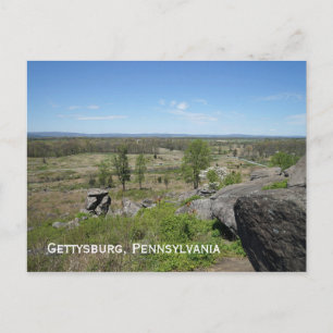 Gettysburg-fältet Vykort