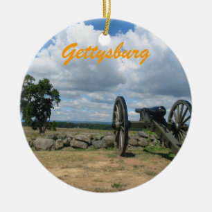 Gettysburg julprydnad julgransprydnad keramik