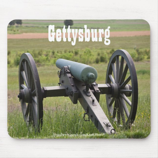 Gettysburg kanon Mousepad Musmatta (Framsidan)