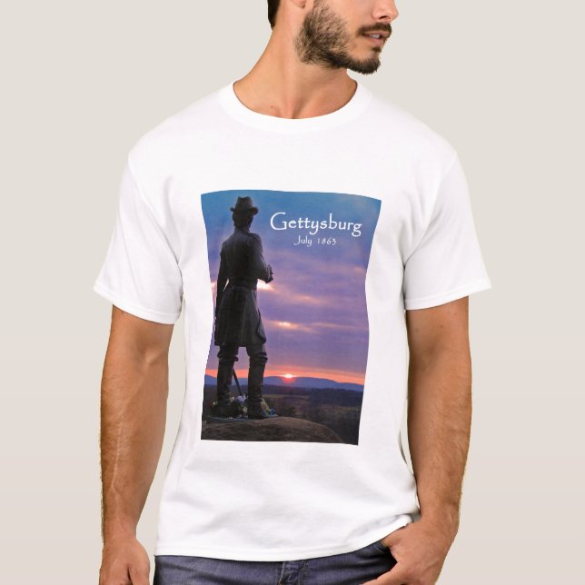 Gettysburg - lite bästa runda tröja (Framsida)