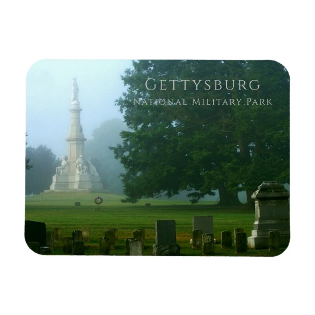 Gettysburg National Cemetery Magnet (Horisontell)