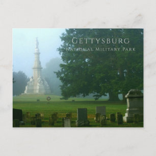 Gettysburg National Cemetery Vykort