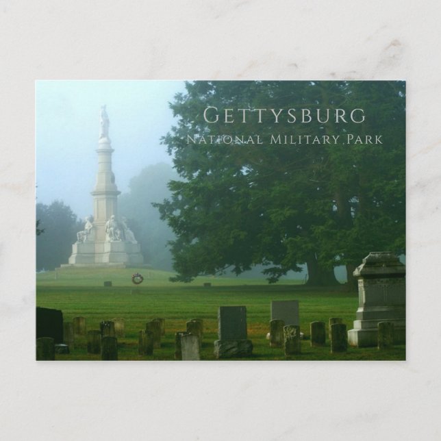 Gettysburg National Cemetery Vykort (Framsida)