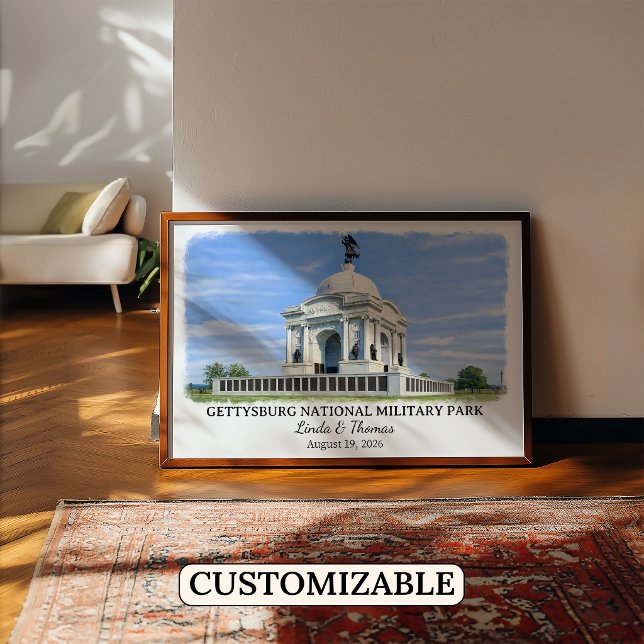 Gettysburg National Military Park Pennsylvania Poster (Skapare uppladdad)