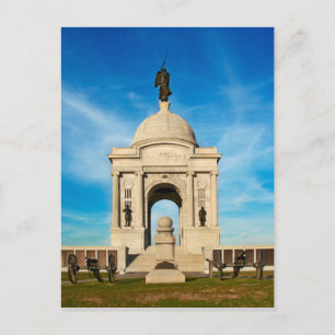 Gettysburg nationalpark - Pennsylvania Memorial Vykort