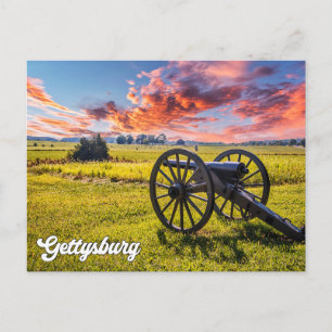 Gettysburg, Pennsylvania, Förenade Stater Vykort