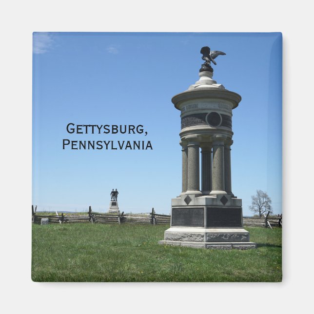 Gettysburg, Pennsylvania Magnet (Framsidan)