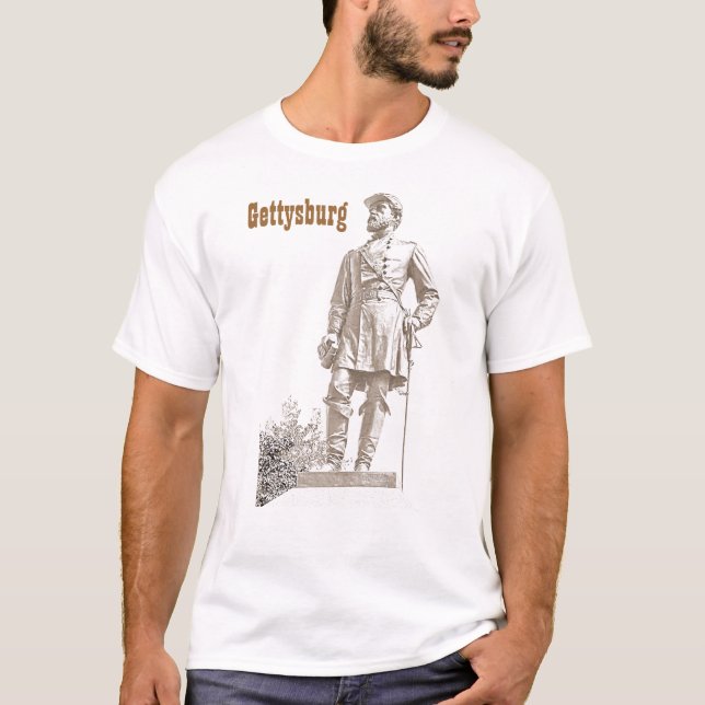 Gettysburg Reynolds skissar skjortan Tee (Framsida)