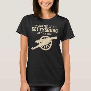 Gettysburg Shirt Civil Krig Battle T Shirt