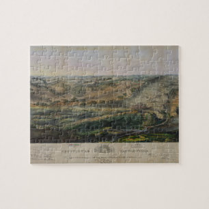 Gettysburg slagfält av John Bachelder 1863 Pussel