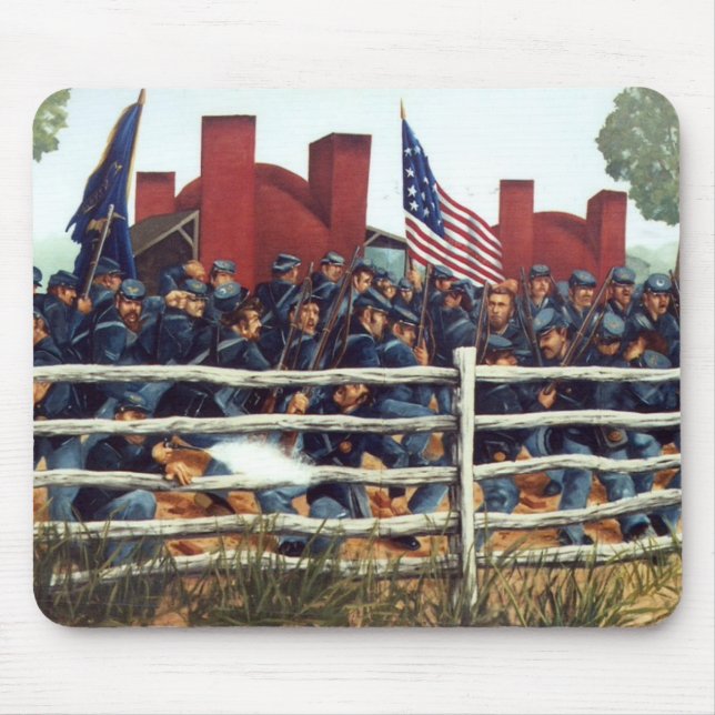 Gettysburg strid på brickyarden Mousepad 3 Musmatta (Framsidan)