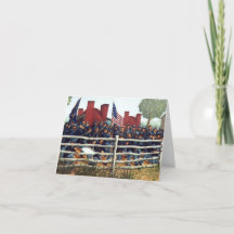 Gettysburg strid på brickyarden noterar kort 3