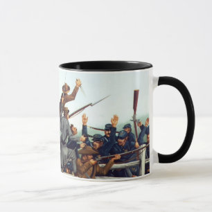 Gettysburg strid på Brickyardmuggen 1 Mugg