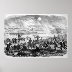 Gettysburg stridplats poster