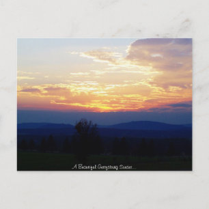 Gettysburg Sunset Vykort