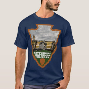 Gettysburgs nationella militärparksspets  t shirt