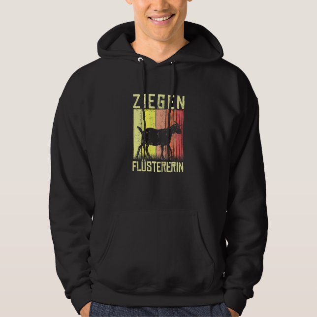getviskare för getuppfödning hoodie (Framsida)