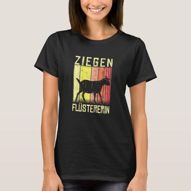 getviskare för getuppfödning t shirt (Framsida)