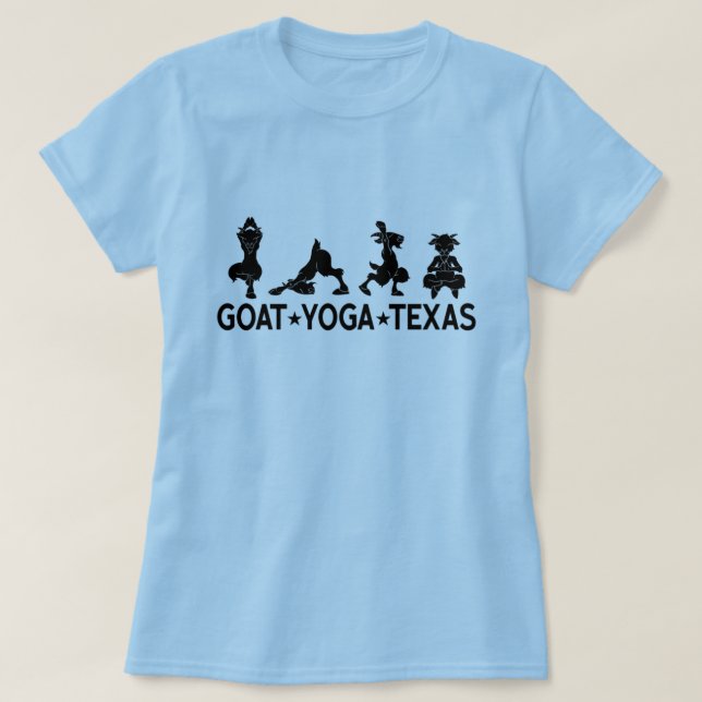 GetYogaTexas kvinna T-tröja T Shirt (Design framsida)