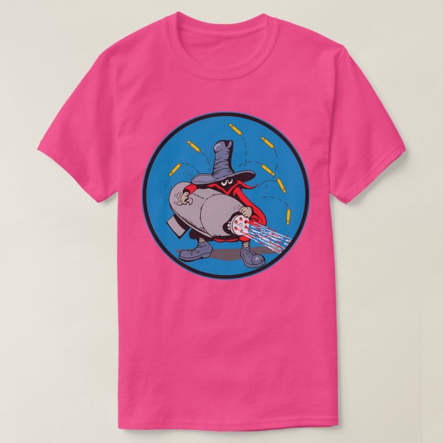 Gevär F4E Phantom II 366th TFW Clean Stil  T Shirt (Design framsida)