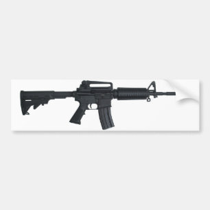 Gevär för anfall AR15 Bildekal