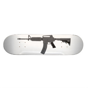 Gevär M-4 Skateboard Bräda 21,5 Cm