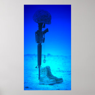 Gevärhundbrickorkängor Poster