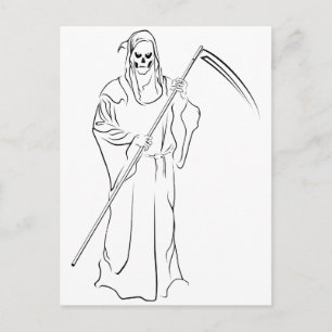 Gevatter / Godfather / Grim Vykort