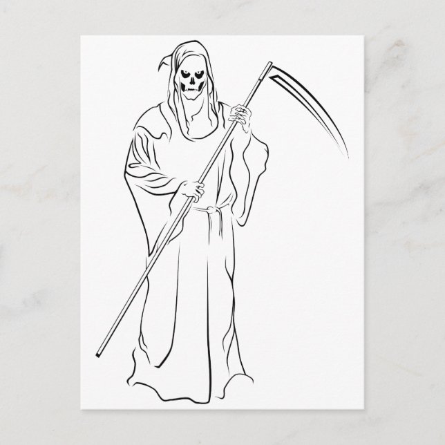 Gevatter / Godfather / Grim Vykort (Framsida)