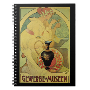 Gewerbe Museen Anteckningsbok Med Spiral