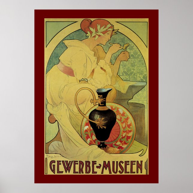Gewerbe Museen Poster (Framsidan)