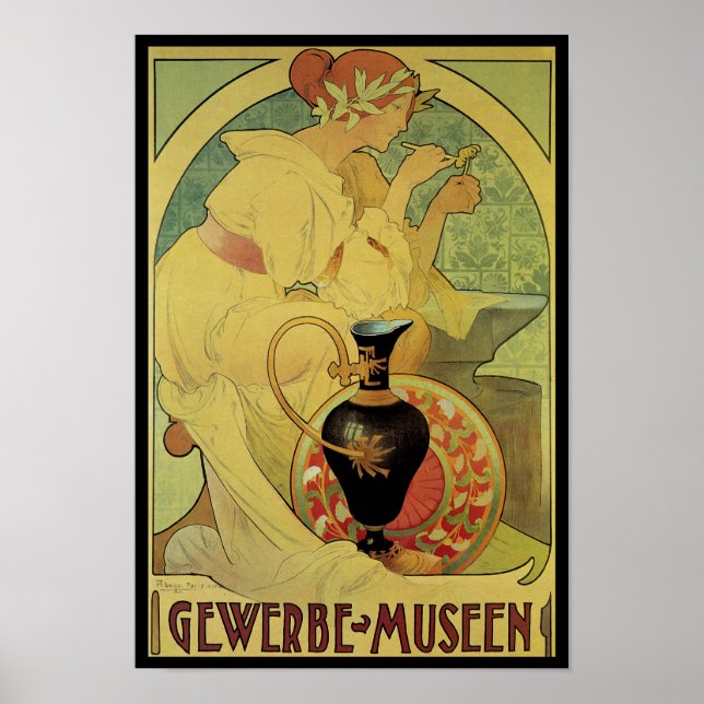 Gewerbe Museen Poster (Framsidan)
