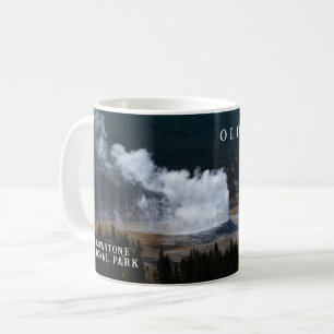 Geyser Eruption Yellowstone Kaffemugg