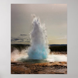 Geyser Island Photo Poster