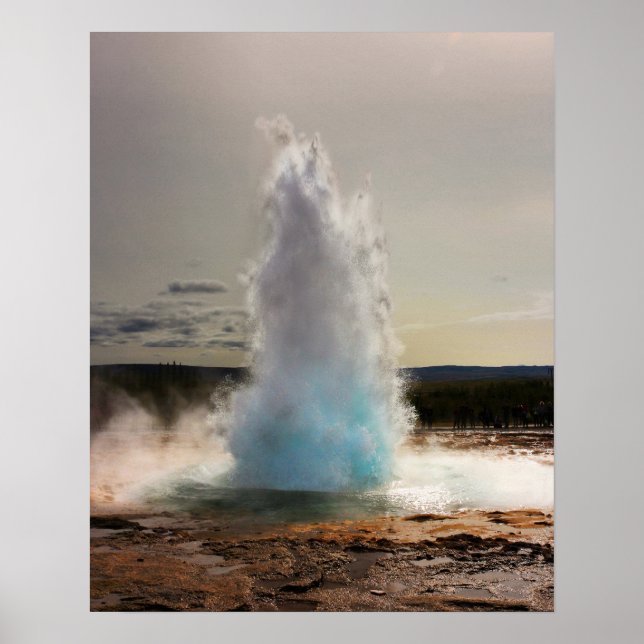 Geyser Island Photo Poster (Framsidan)