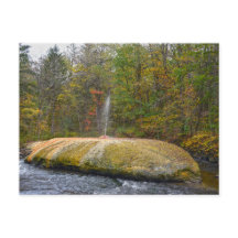 Geyser Island Spouter, Saratoga Vår, New York