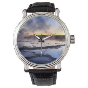 Geyser Smoke vid Sunset Armbandsur