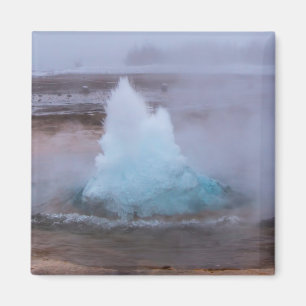 Geysir (hettvår) i island magnet