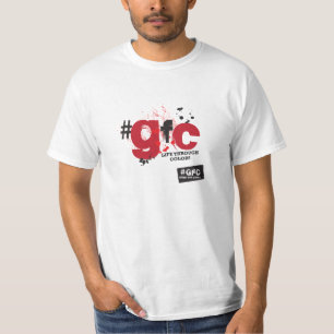 GFC - Liv till och med färgvitT-tröja Tee