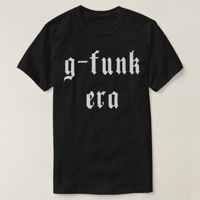 gfunkera t shirt (Design framsida)