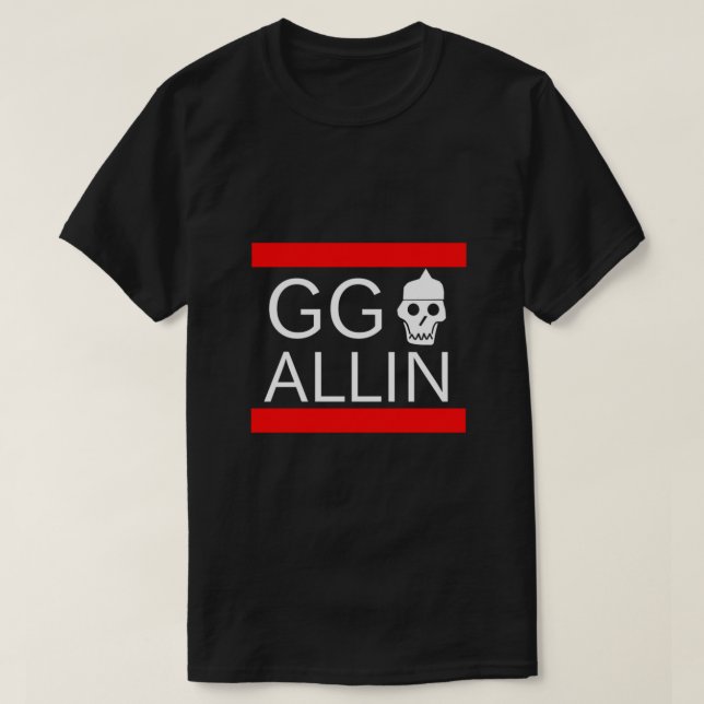 GG Allin Classic T Shirt (Design framsida)