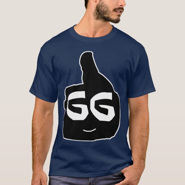 gg bra spel roligt t shirt (Framsida)