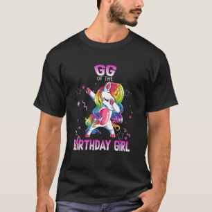 GG från Födelsedagsfest Girl Dabbing Unicorn 1 T Shirt