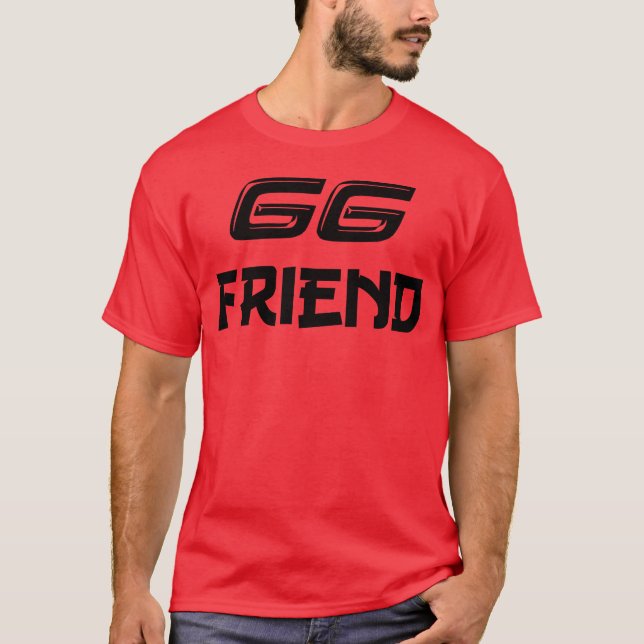 GG Friend-vintage T Shirt (Framsida)