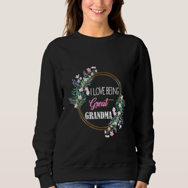 GG Kärlek som är GiGi Underbar farmor T Shirt (Framsida)