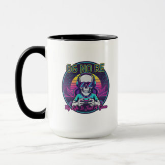 GG No Re Gamer Skull Mug Mugg
