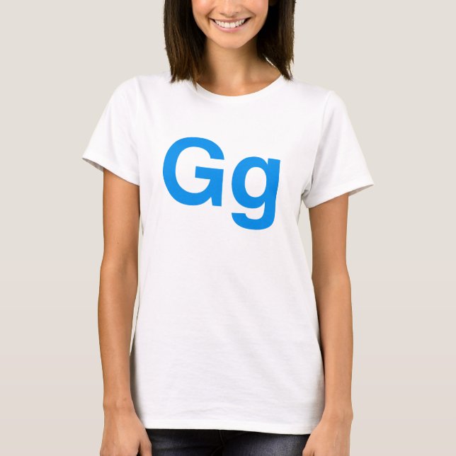 Gg T Shirt (Framsida)