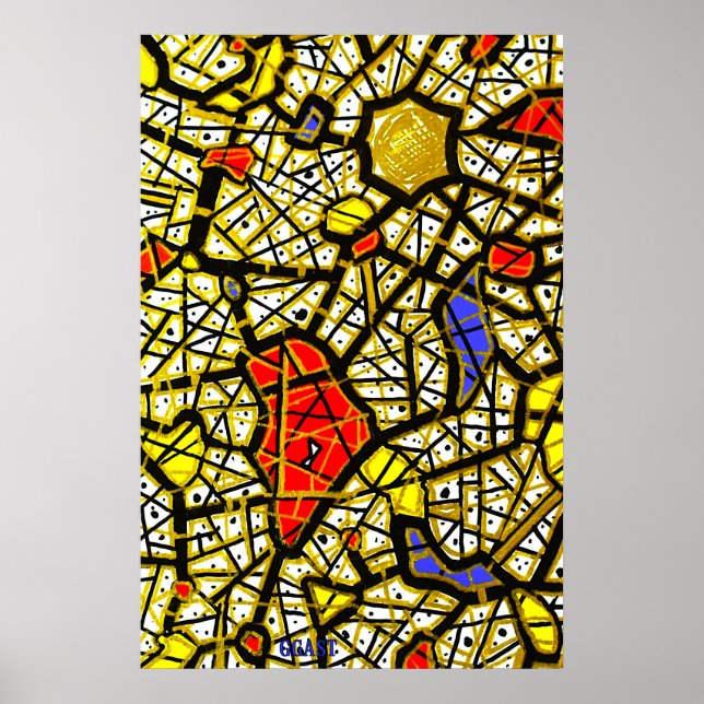 GGAST - affisch - GOLD (Framsidan)