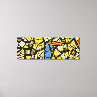 GGAST - GOLD T3 - Sträckt Canvastryck