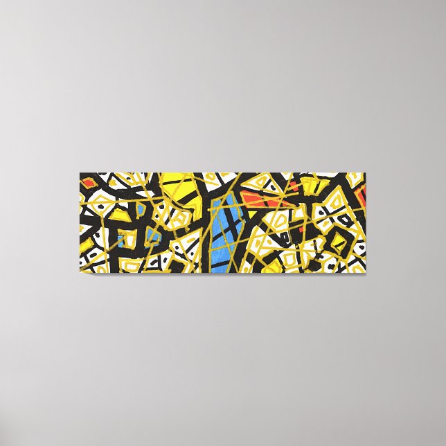 GGAST - GOLD T3 - Utskrift på sträckt canvas (Framsida)